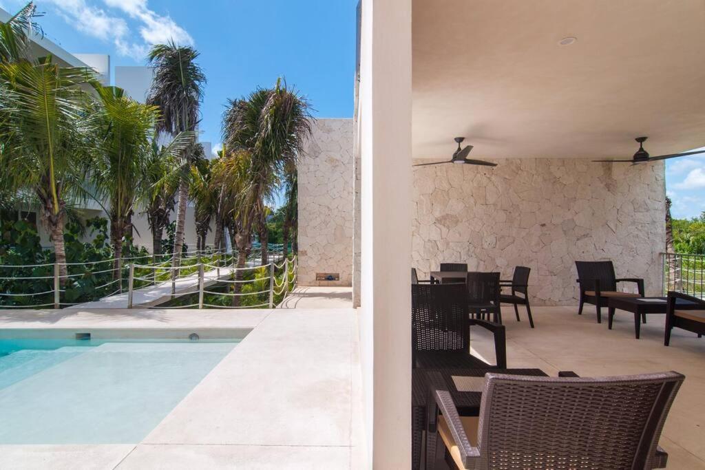 Ground Level Garden Condo At Akumal South By Tao Santamar Eksteriør bilde