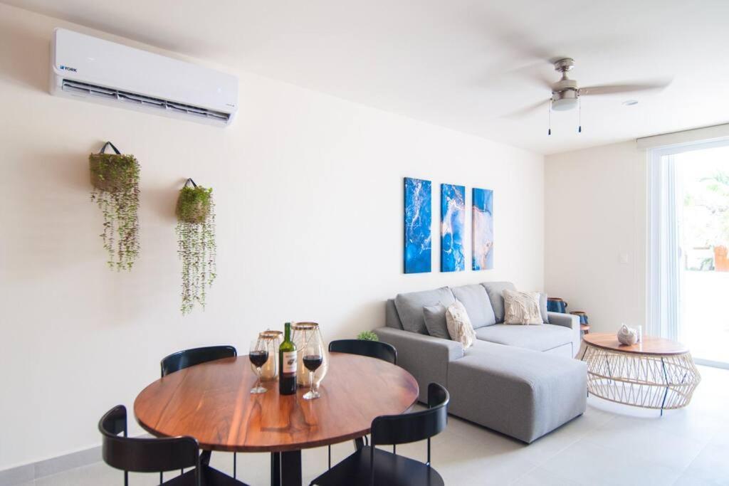 Ground Level Garden Condo At Akumal South By Tao Santamar Eksteriør bilde