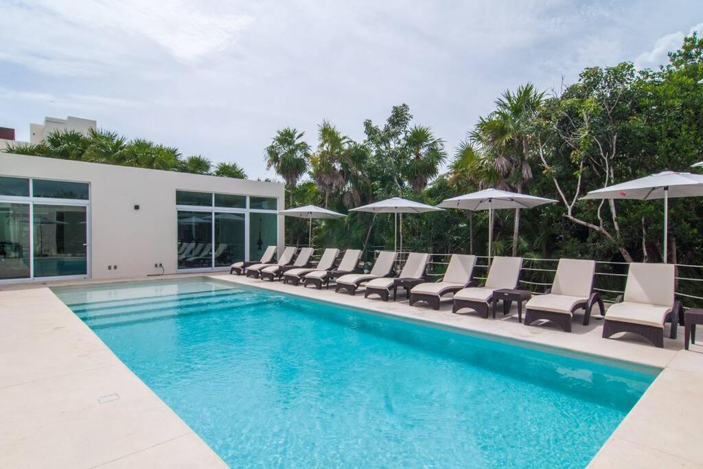 Ground Level Garden Condo At Akumal South By Tao Santamar Eksteriør bilde